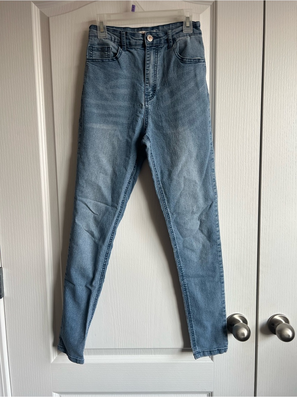 Forever 21 Light Blue Skinny Jeans